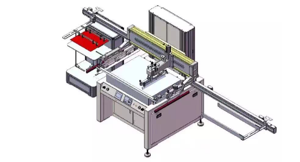 自動上料自動印刷自動下料絲網印刷機