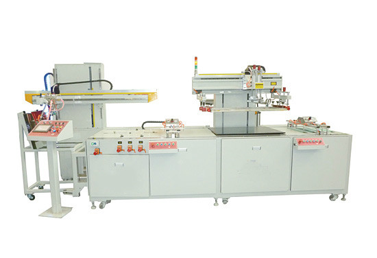 岳陽市絲印機廠家六色轉盤移印機加高加大工作臺絲網印刷機來圖定做